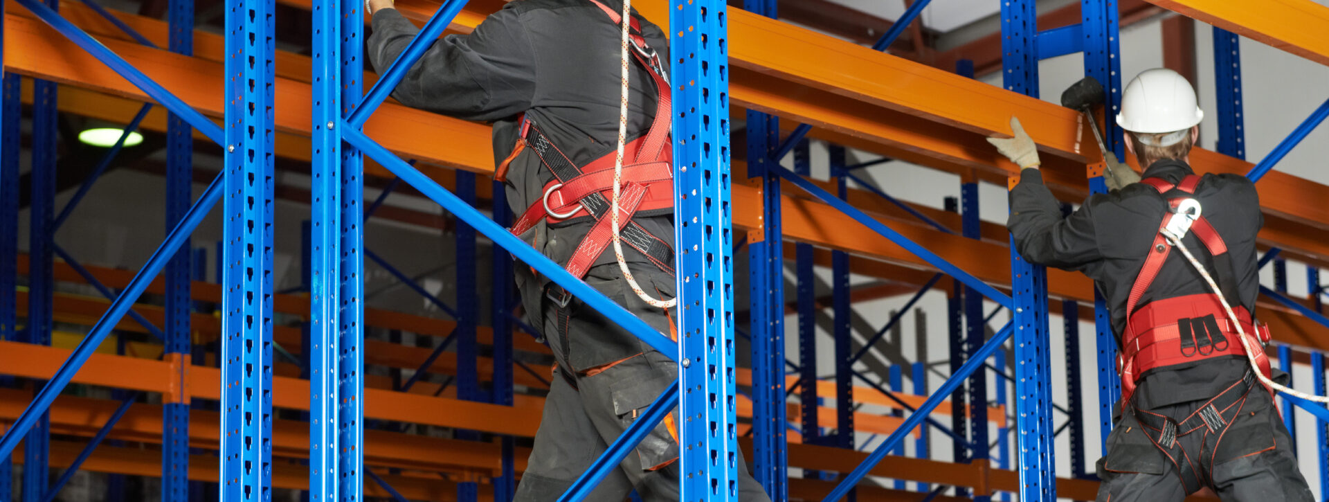 Montage von Stahlkonstruktionen