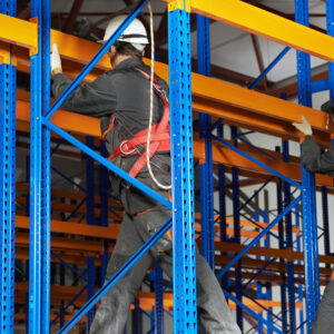 Montage von Stahlkonstruktionen